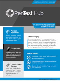 Penetration Testing Services Brief
